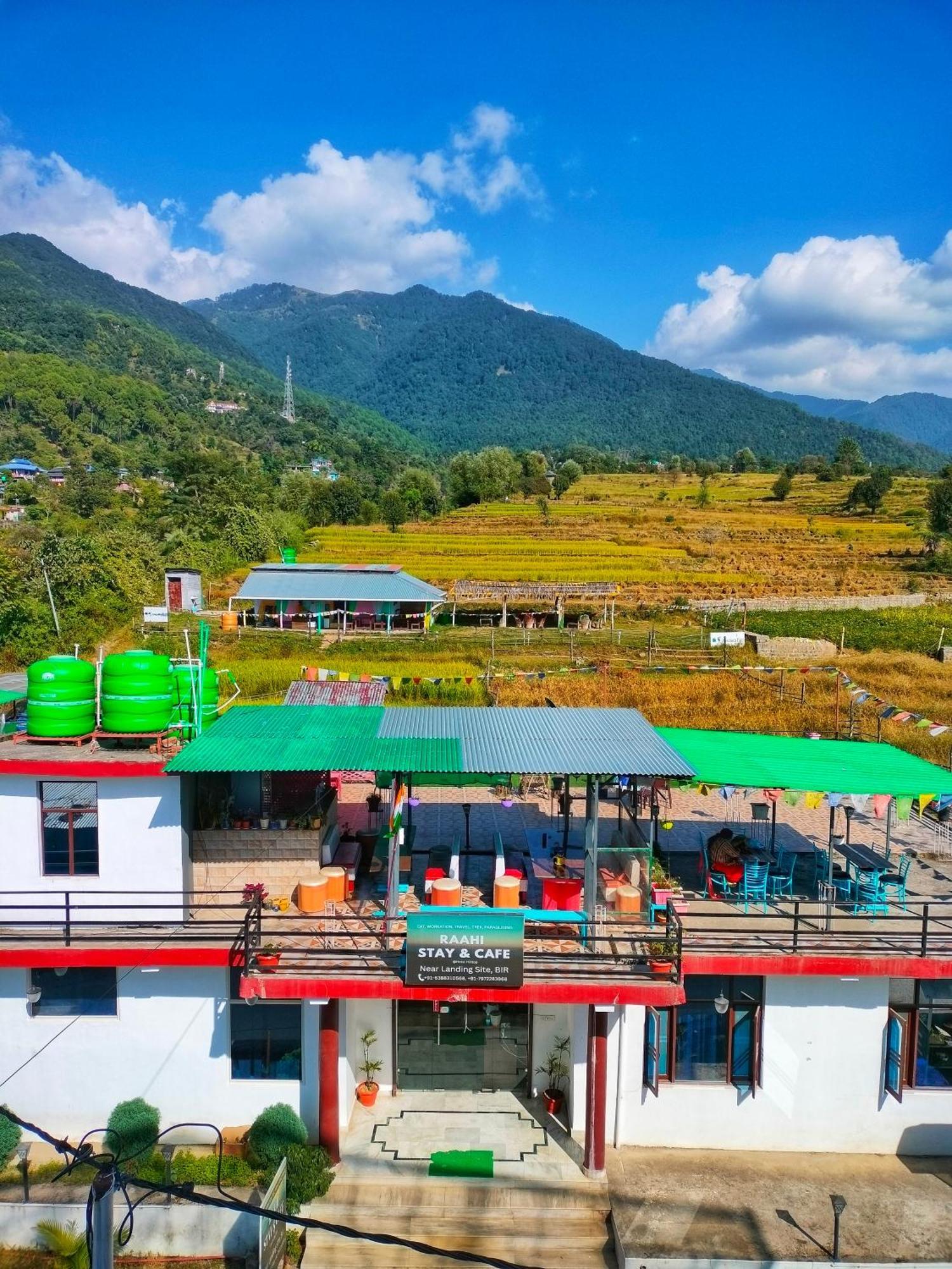 Raahi Stay, Landing Site Bir - Stay & Cafe Ngoại thất bức ảnh